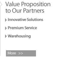 Value Proposition to Our Partners, Innovative Solutions, Premium Service, Warehousing
